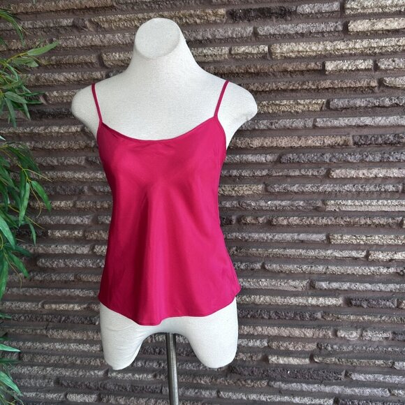 Pink Floral Babydoll Sheer Blouse with Camisole Size Small Elastic Waist - Picture 7 of 8